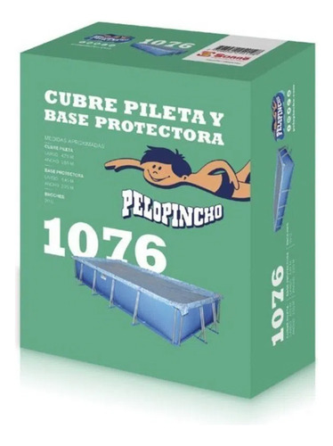 Cubre Pileta Cobertor Y Base Protectora 1076 Pelopincho Ct