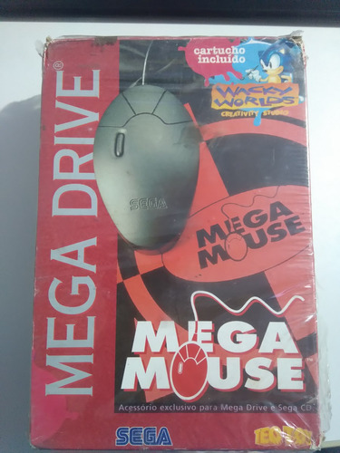 Mega Mouse Mega Drive Lacrado!