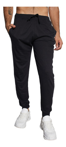 Pantalón Buzo Jogger El Partner Hombre Negro