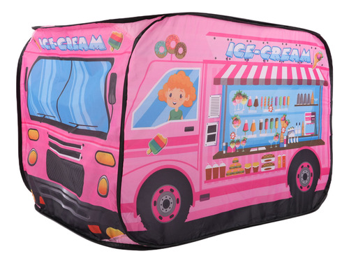 Casa Infantil Ice Cream Truck Up Play Tent Para Interiores Y