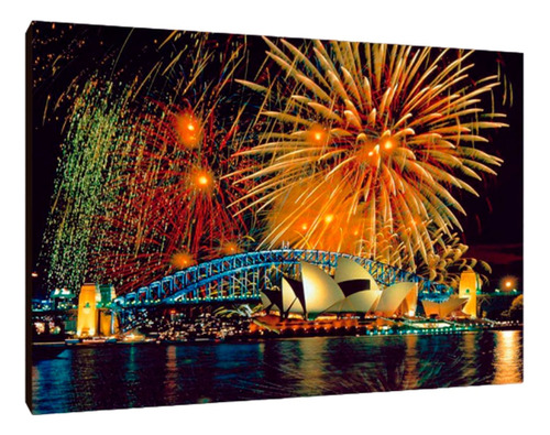 Cuadros Poster Fuegos Artificiales L 29x41 (tles (58))