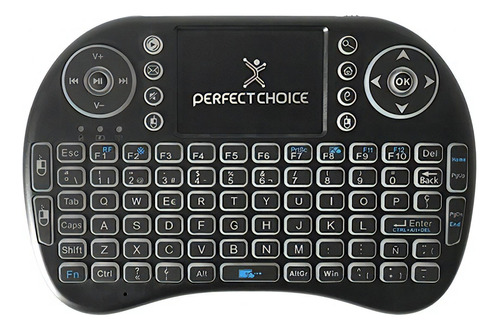 Mini Teclado De Entretenimiento Con Touch Pad Perfect Choice