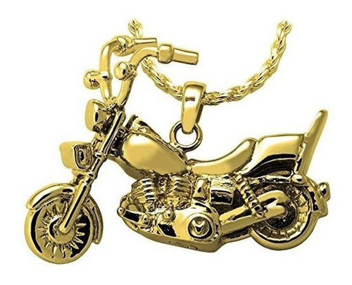 Memorial Gallery 3304 Oro De 14 K Para Moto Gpchapado De Pla