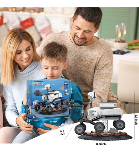 Finebely Mars Rover Space Explorer Kit De Construcción 229 P