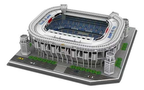 Rompecabezas 3d Estadio Santiago Bernabéu Del Real Madrid