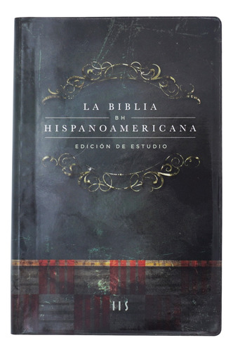 Biblia Hispanoamericana Edición De Estudio Vinílica Impresa