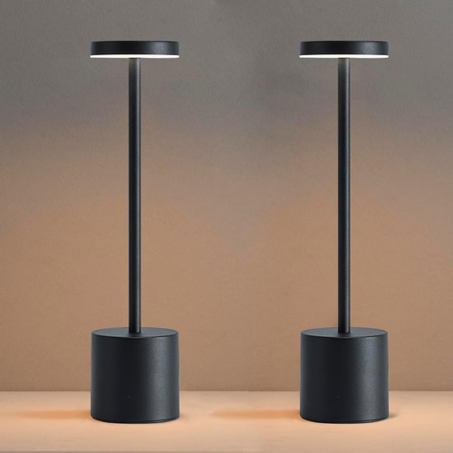 Lámpara De Mesa Inalámbrica Led De 2 Unidades, Lámpara De Me