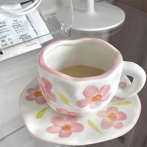 Juego De Taza De Café De Cerámica Con Platillo Juego De Taza