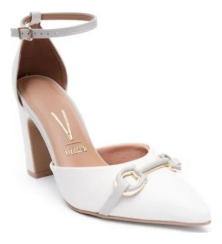 Sandalias Vizzano Vestir Moda Pulsera Taco Ancho 10 Cm Mujer