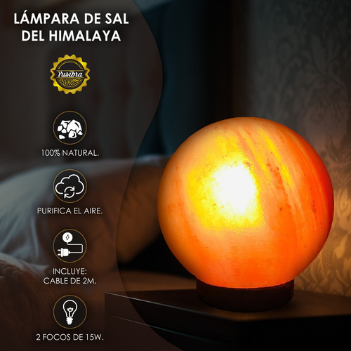 3 Lamparas De Sal Del Himalaya Fengshui