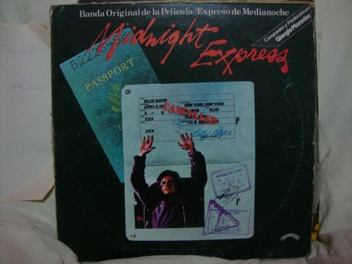 Vinilo Midnight Express Expreso Medianoche Giorgio Dfg Bs1