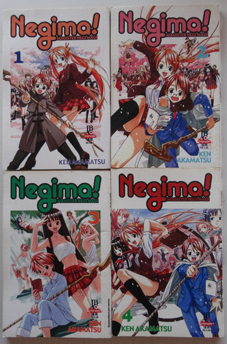 Negima! Magister Negi Magi Jbc Jan 2006-fev 2013 R$ 25,00 Cada Consulte A Disponibilidade Antes De Efetuar A Compra (Usado)