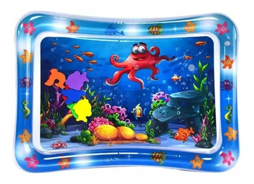 Alfombra Inflable Agua Sensorial Mat Piscina Bebe 50x60cm