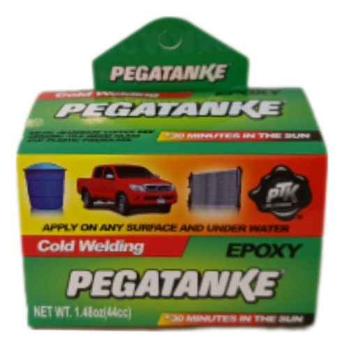 Pegatanke Epoxi Acero Soldadura Al Frio 44gr