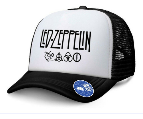 Gorras Trucker Rock Led Zeppelin Internacional New Caps