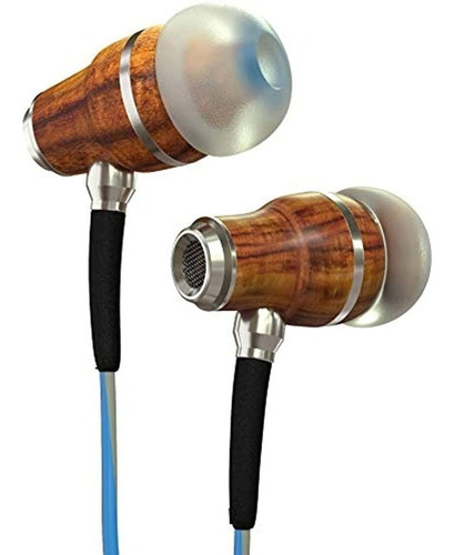 Auriculares Sintonizados Nrg 30 Premium Madera Aisladores De