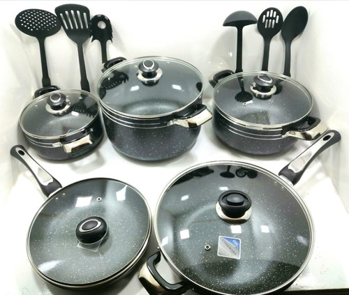 Imagen 4 de 4 de ¡¡bateria De Cocina De 16 Piezas!! Cookinex