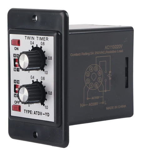Multifunction Relay On And Off Multiple Time Switch Knob