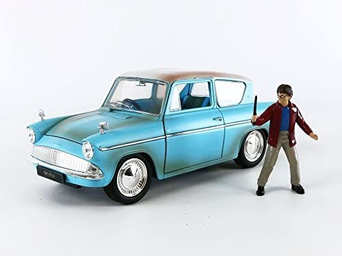 Jada Toys 1:24 Harry Potter Y 1959 Ford Anglia P8fyz