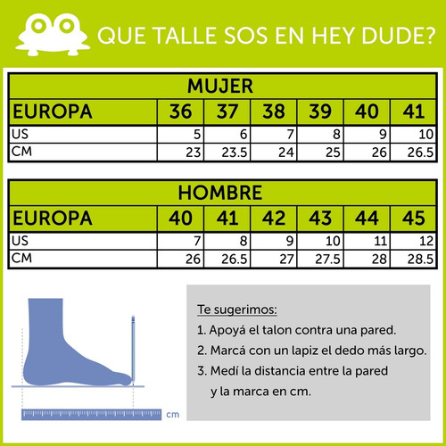 Zapatos Hombre Hey Dude Wally Olive