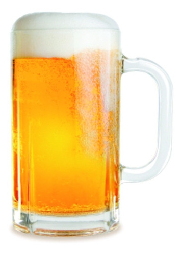 Chop Cerveza Vidrio Citanova 540ml X6 Unidades Chopp En Caja Color Blanco