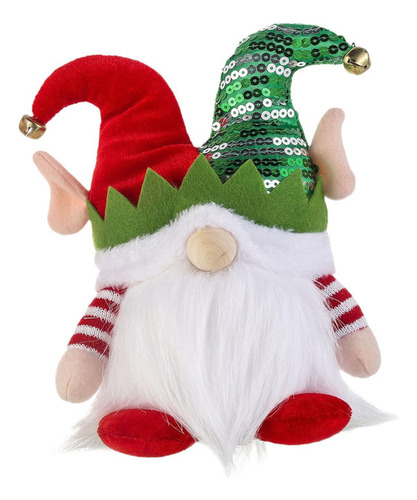 Sd Figura De Gnomo De Navidad Hecha A Mano, Regalo Para Un