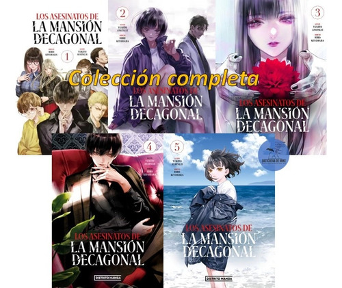 Asesinatos De La Mansión Decagonal Completa Distrito Manga 