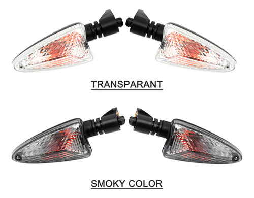 Indicadores De Giro For Motocicleta, Un Par De Luces Led De