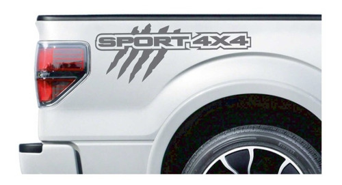 Calcas Sticker Sport 4x4 Garra Para Batea + Regalo Tapa 