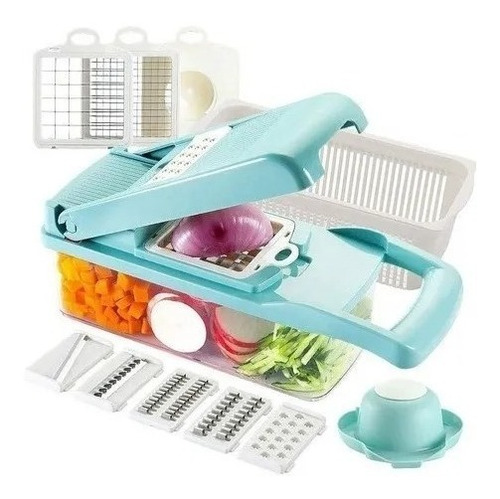 Imagen 2 de 6 de Mandolina Cocina Picadora De Verduras Cortador Y Rallador