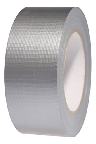 Fita Silver Tape Multiuso 45mm X 50 Metros Reforçada Cinza