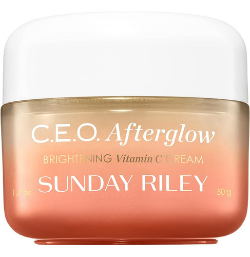 Sunday Riley C.e.o. Afterglow Brightening Vitamin C Cream Fa