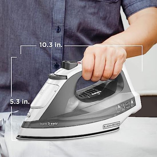 Black+decker Plancha De Vapor Compacta Light N Easy, Ir1020