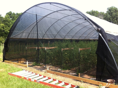 Imagem 8 de 8 de Tela Sombrite Sombreamento Preto Horta Flores 50% 4x50 Mts