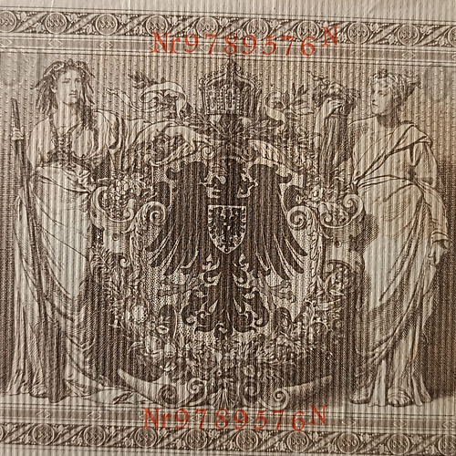 Cédula 1000 Markos 1910 Alemanha (Usado)