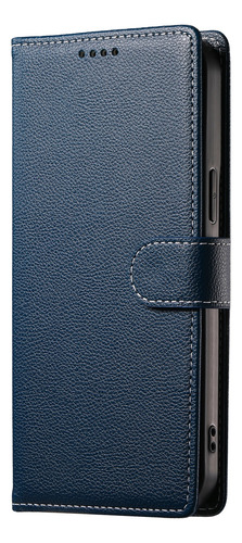 Funda Protectora De Piel Sintética Con Tapa Para Google Pixel 7 Pro Con Hebilla Magnética Y Ranura Para Tarjetas
