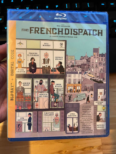 La Crónica Francesa Bluray French Dispatch Wes Anderson