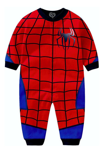 Macacão Pijama Personagens Super Herois Infantil