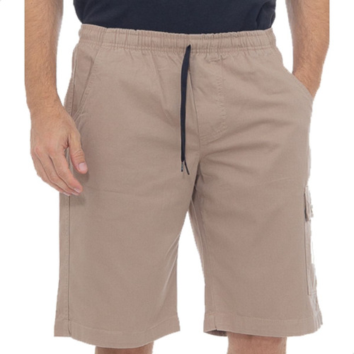 Short Masculino Com Bolso Na Perna Cintura Elástica Envio Já