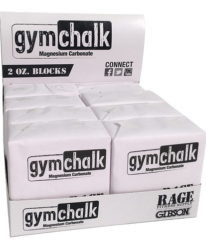 Gym Chalk Tiza Para Gimnasio Paquete 8 Unidades Importado