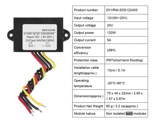 Placa De Fuente De Alimentación Con Convertidor Boost Module