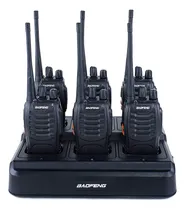 Comprar 6 Radios Baofeng Bf--888s Walkie Talkie Uhf Con Manos Libres