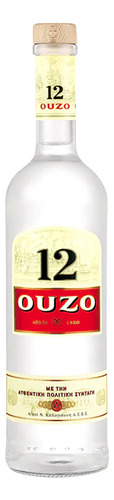 Licor Griego Anisado Ouzo 12 1000 Ml