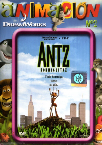 Antz ( Hormiguitaz ) Dreamworks Animation Dvd Original