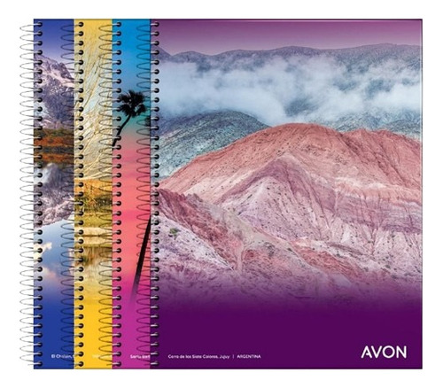 Cuaderno Universitario Avon Cuadriculado 84 Hojas 