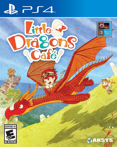 Jogo Lacrado Midia Fisica Little Dragons Cafe Para Ps4