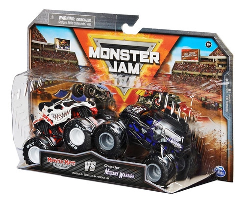 Monster Jam, Monster Mutt Dalmatian Vs. Mohawk Warrior Die-c