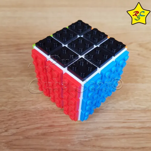 Cubo Rubik Fichas 3x3 Fanxin Original Speed Cube Armar