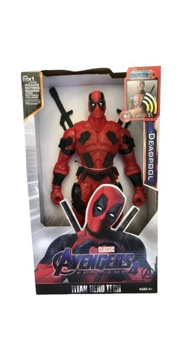 Muñeco Articulado Deadpool 30 Cm Alternativo