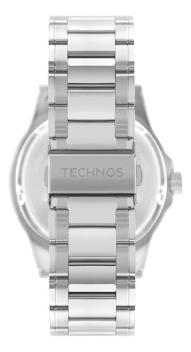 Relógio Technos Masculino Racer Basico Prata - 2115twp/1p